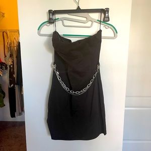 Super down mini dress